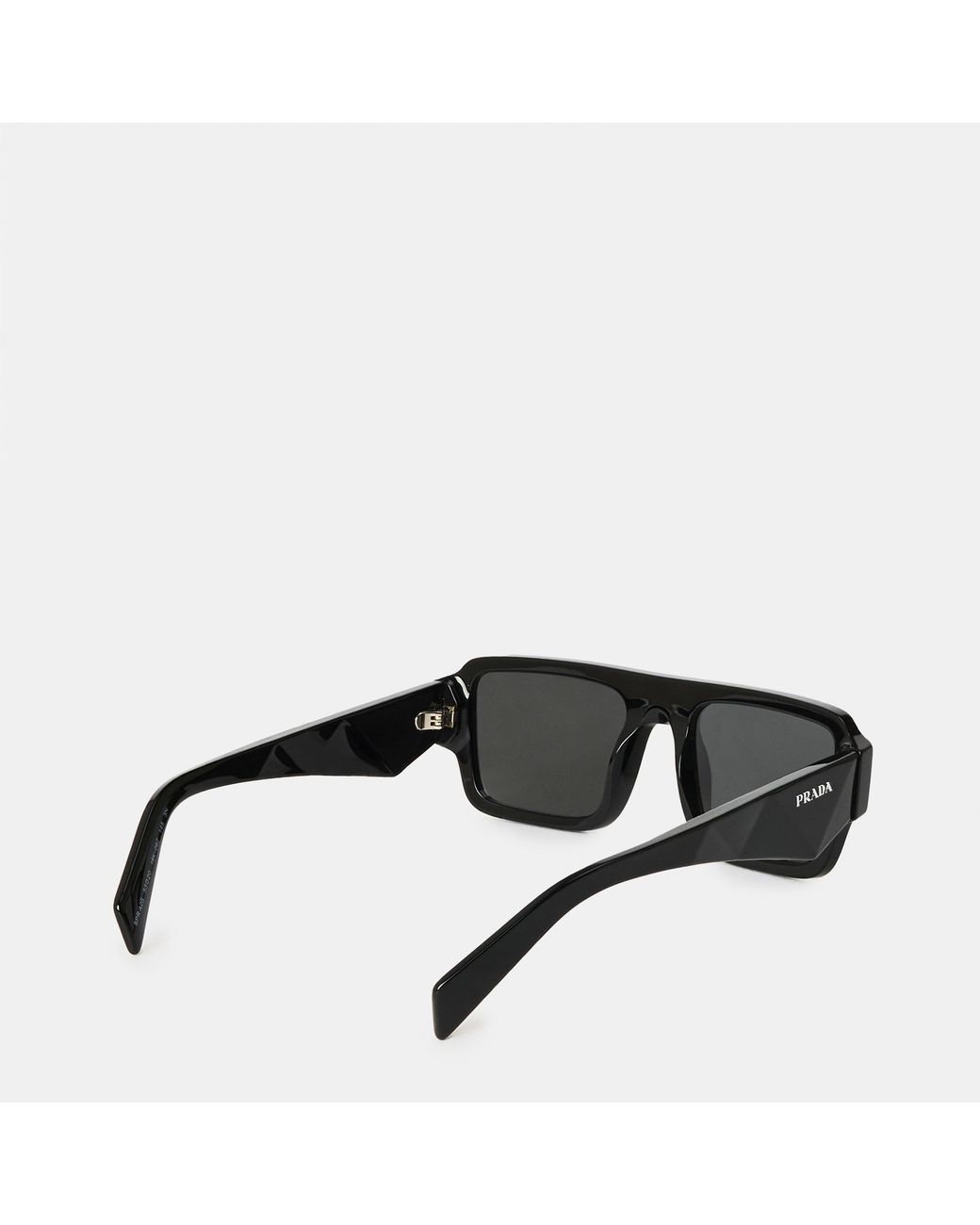 Prada Gray Symbole Sunglasses for men