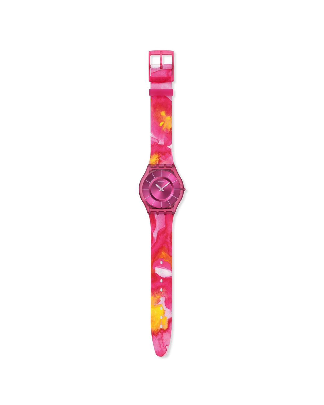 Swatch Pink Paradise Analogue Quartz Watch