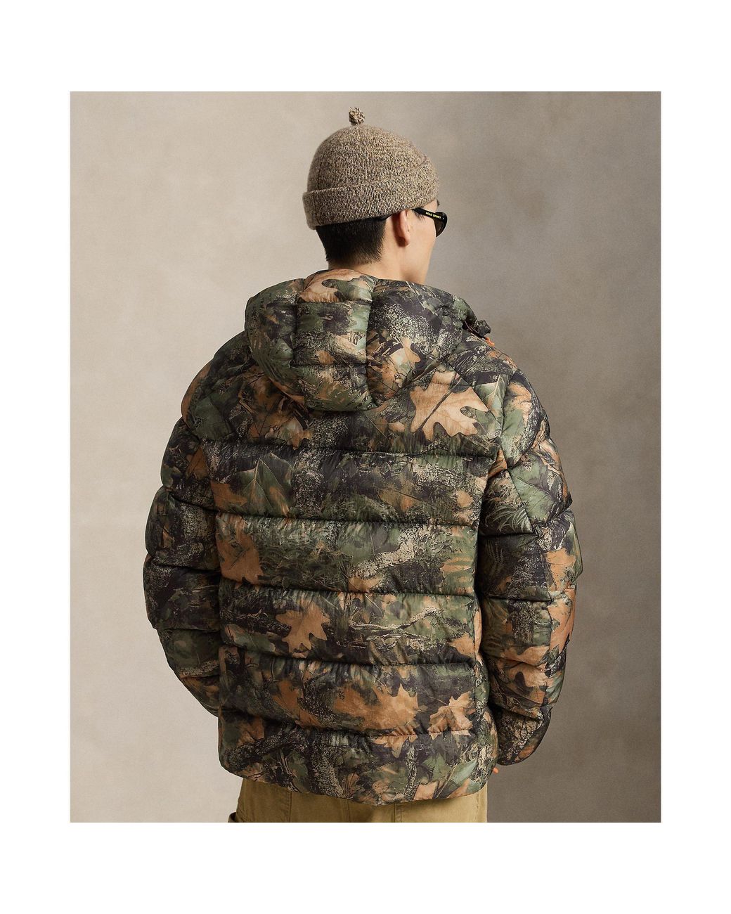 Polo Ralph Lauren Brown Polo Camo Puffer for men