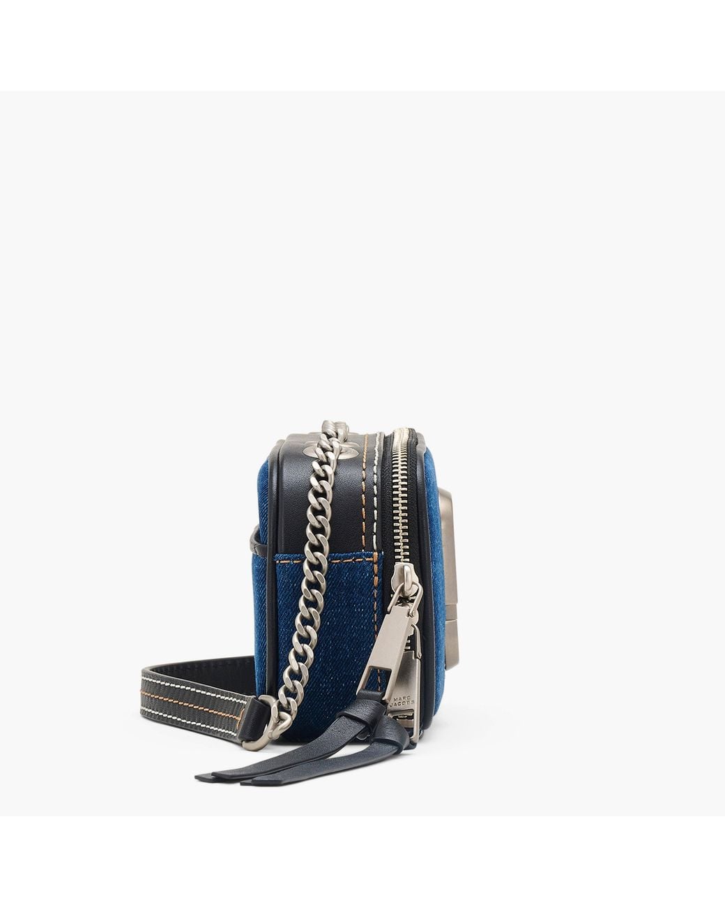 Marc Jacobs Blue Denim Snapshot Camera Bag