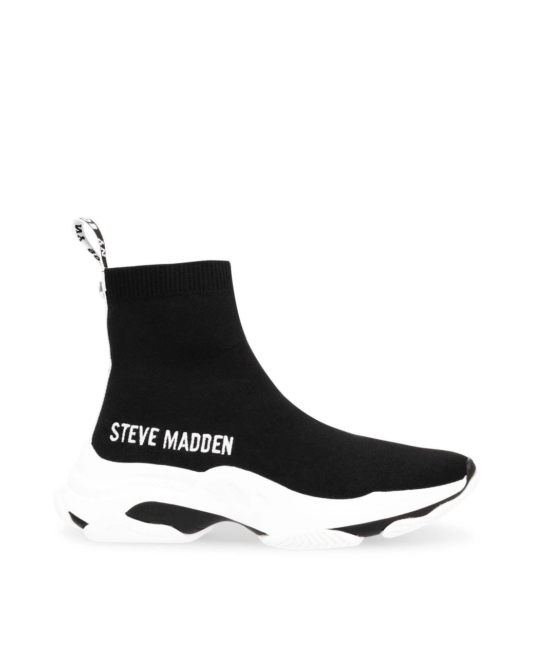 Steve Madden Black Mastery Trainers