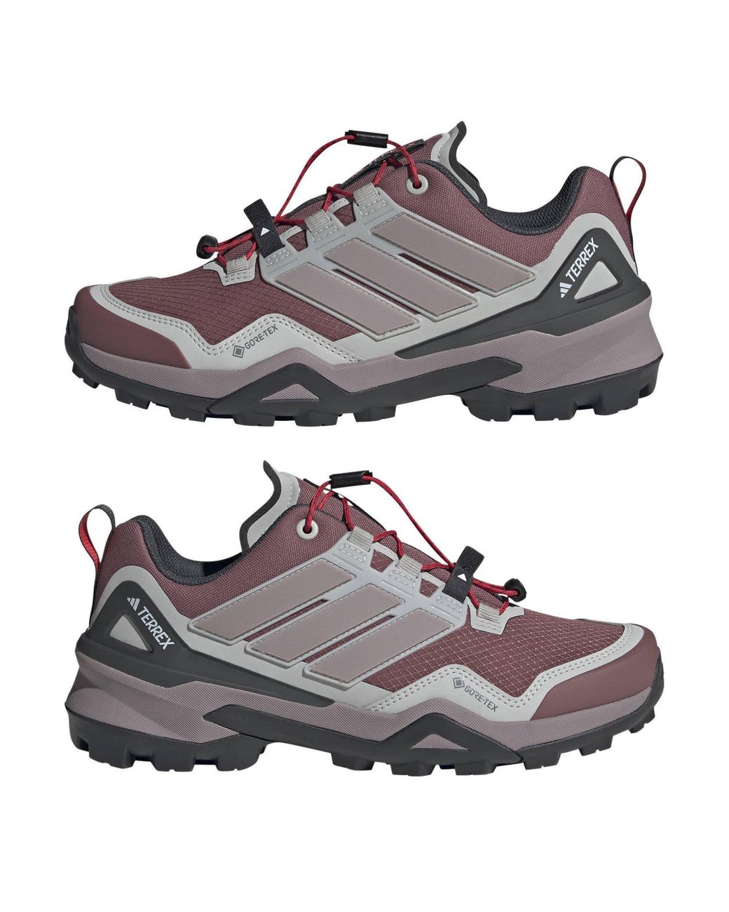 Adidas Purple Non-Waterproof Hiking Shoes