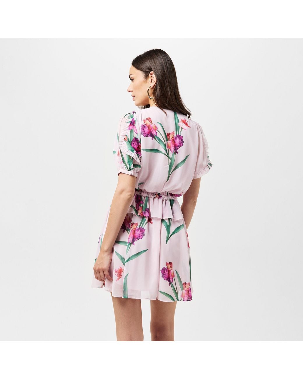 Ted Baker Pink Merieli Floral Mini Dress