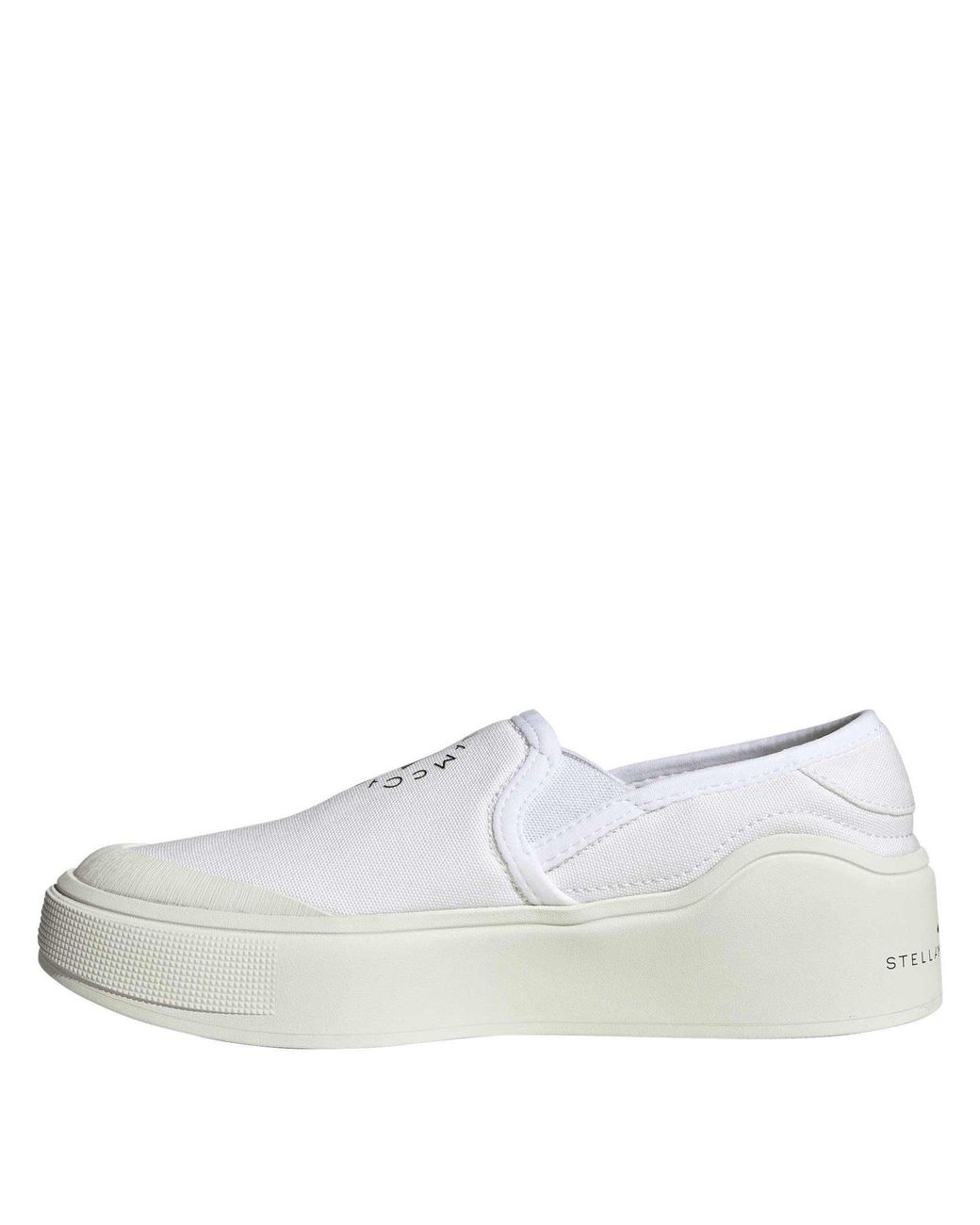 Adidas Blue Court Slip On Trainers