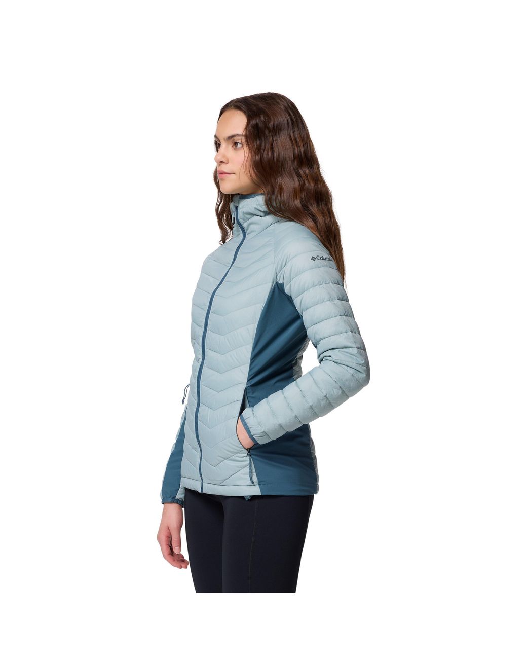 Columbia Blue Powder Hybrid Jacket