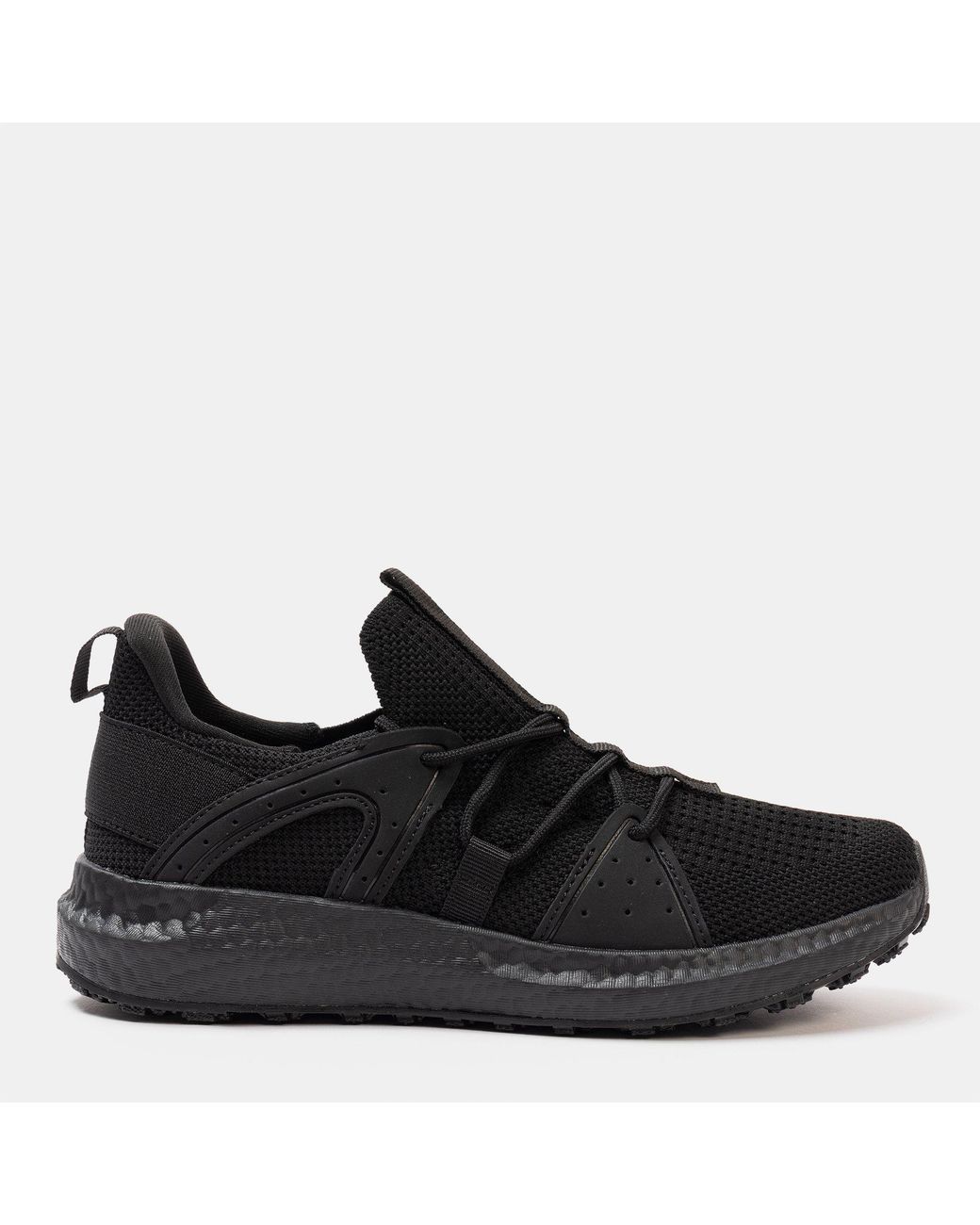 Kappa Black Bronte Ladies Trainers