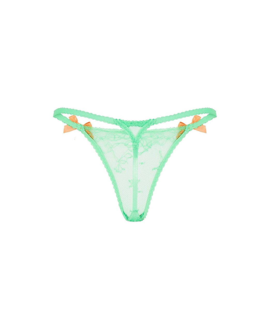Agent Provocateur Green Isedora Thong