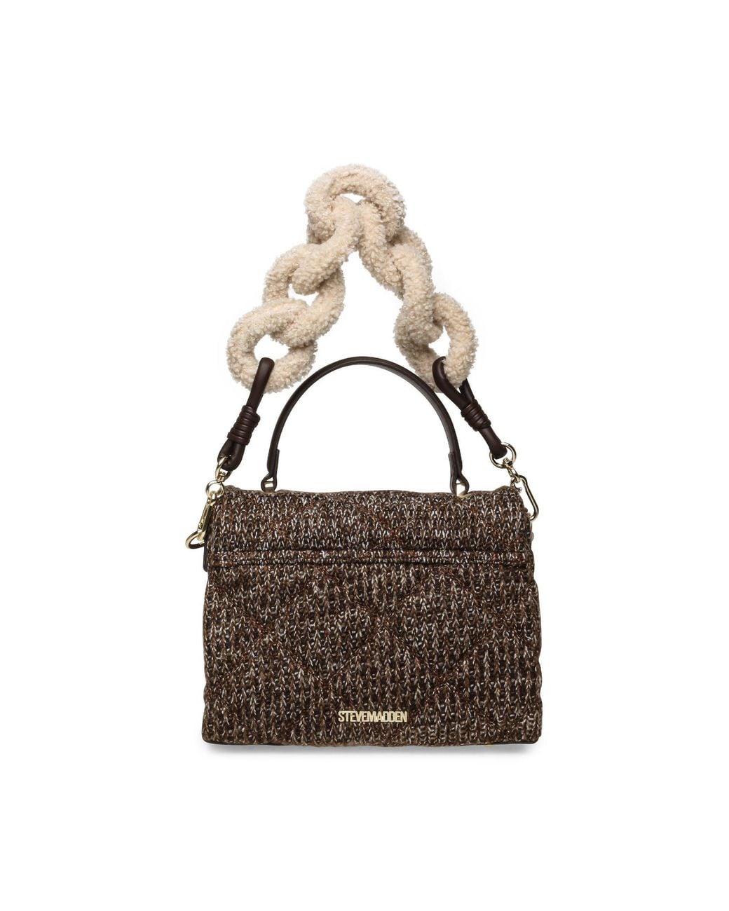 Steve Madden Brown Bmikki-S Faux Leather Crossbody Bag