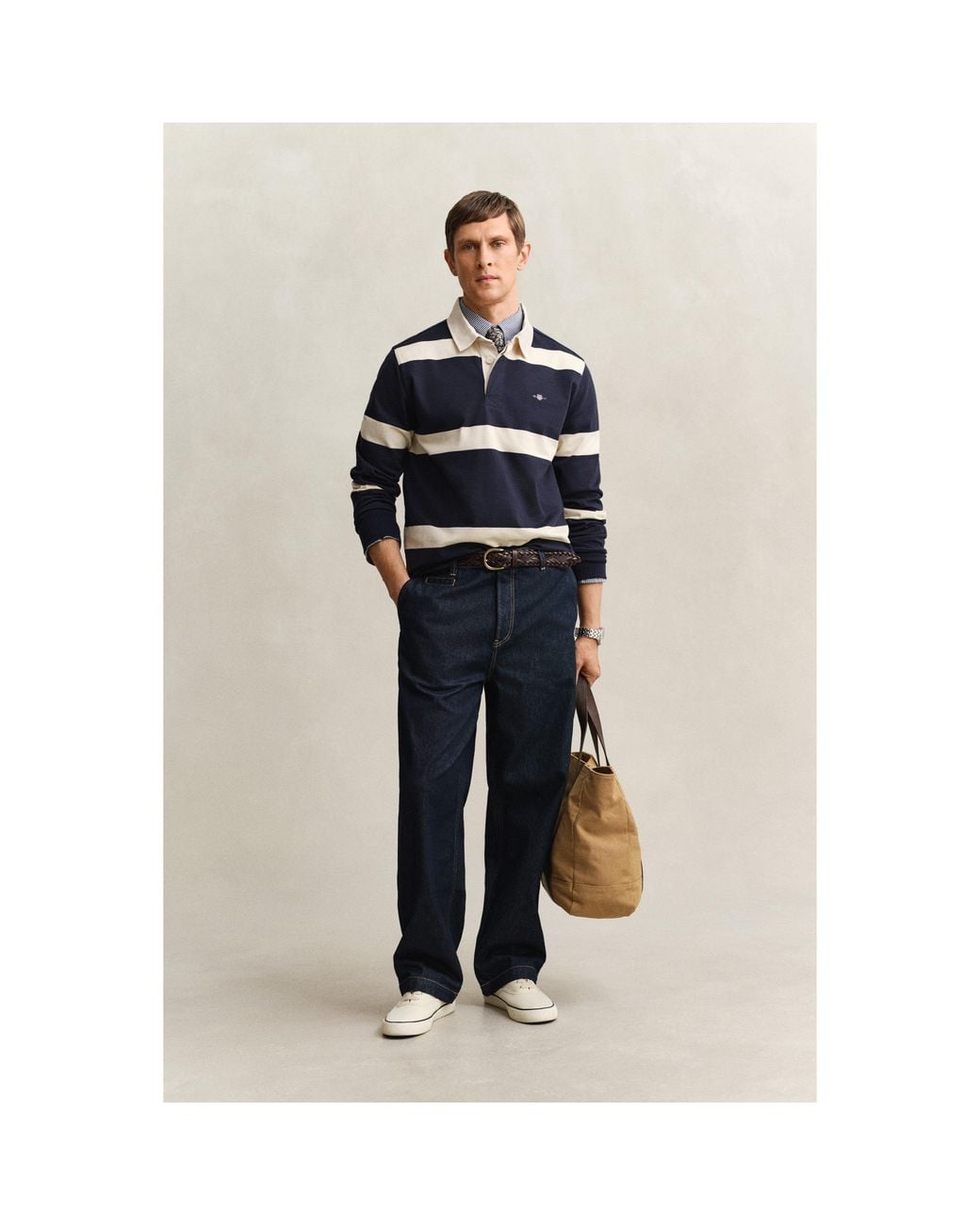 Gant Blue Rugby Polo Shirt for men