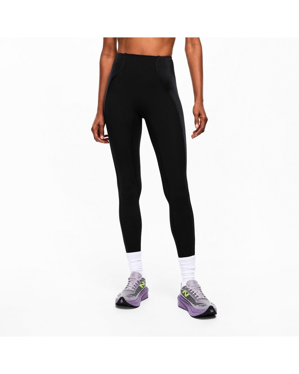 lululemon athletica Black Align 25 Satin High-Waisted Gym Leggings