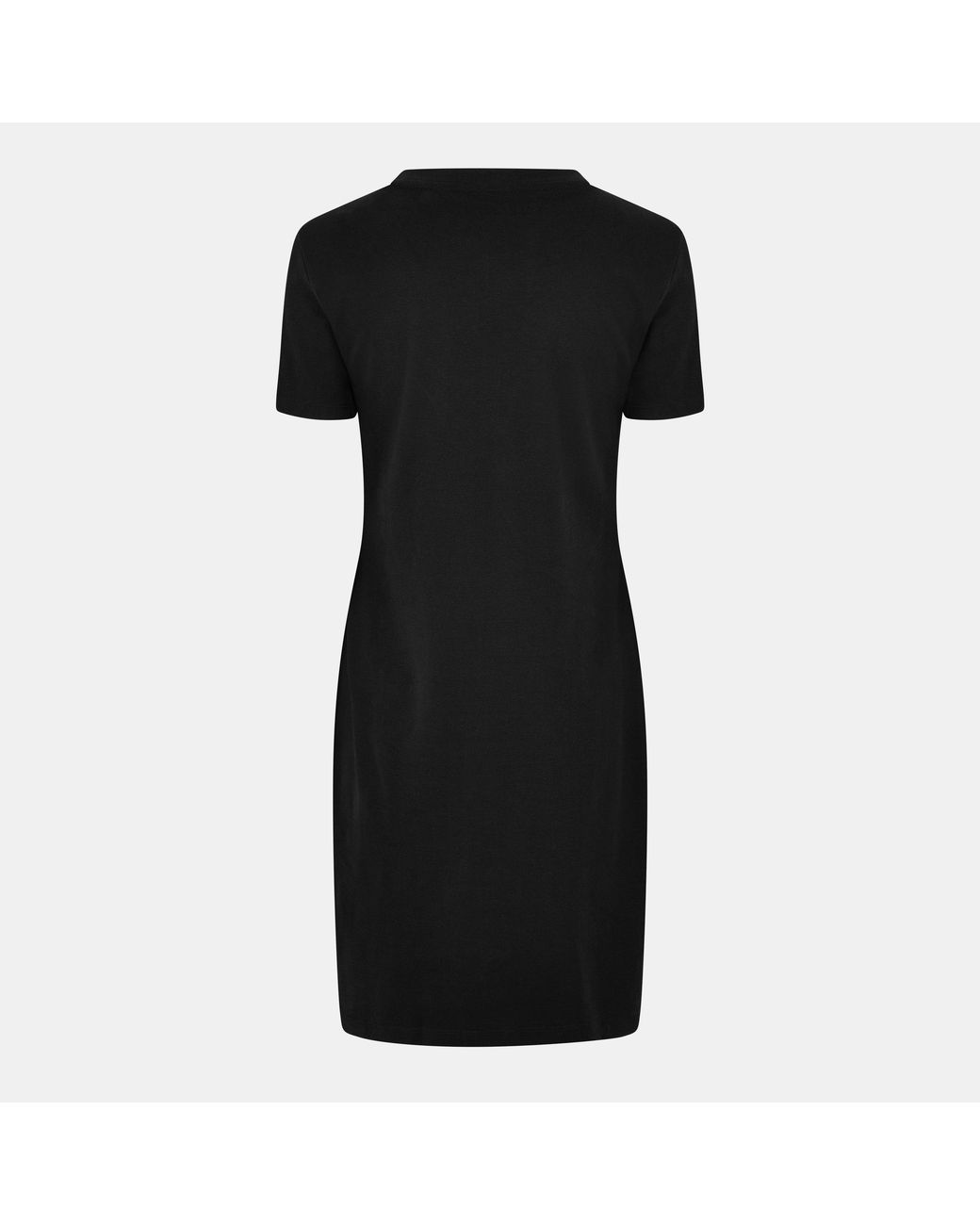 Jack Wills Black Goodrington Side Stripe Ringer Mini Dress