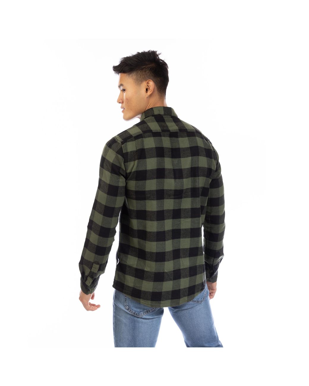 Peter Werth Black Brodie Long Sleeve Shirt for men