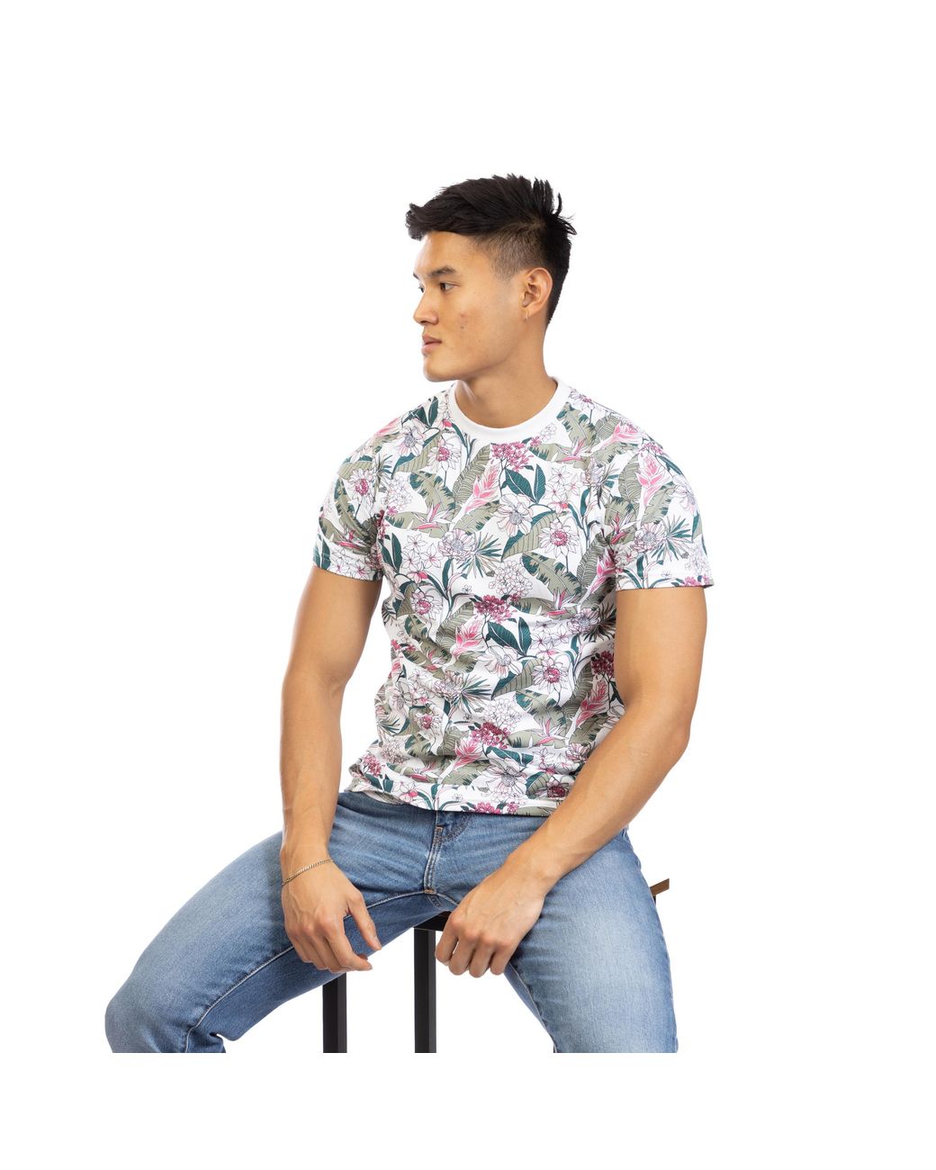 Peter Werth White Leckonby T-Shirt for men