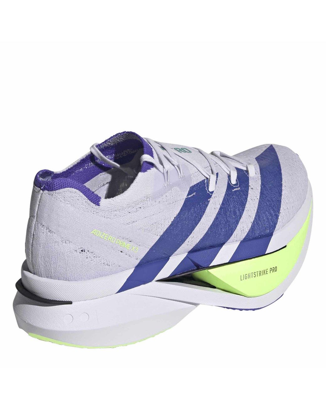 Adidas Blue Prime X3 Strung Road Running Shoes