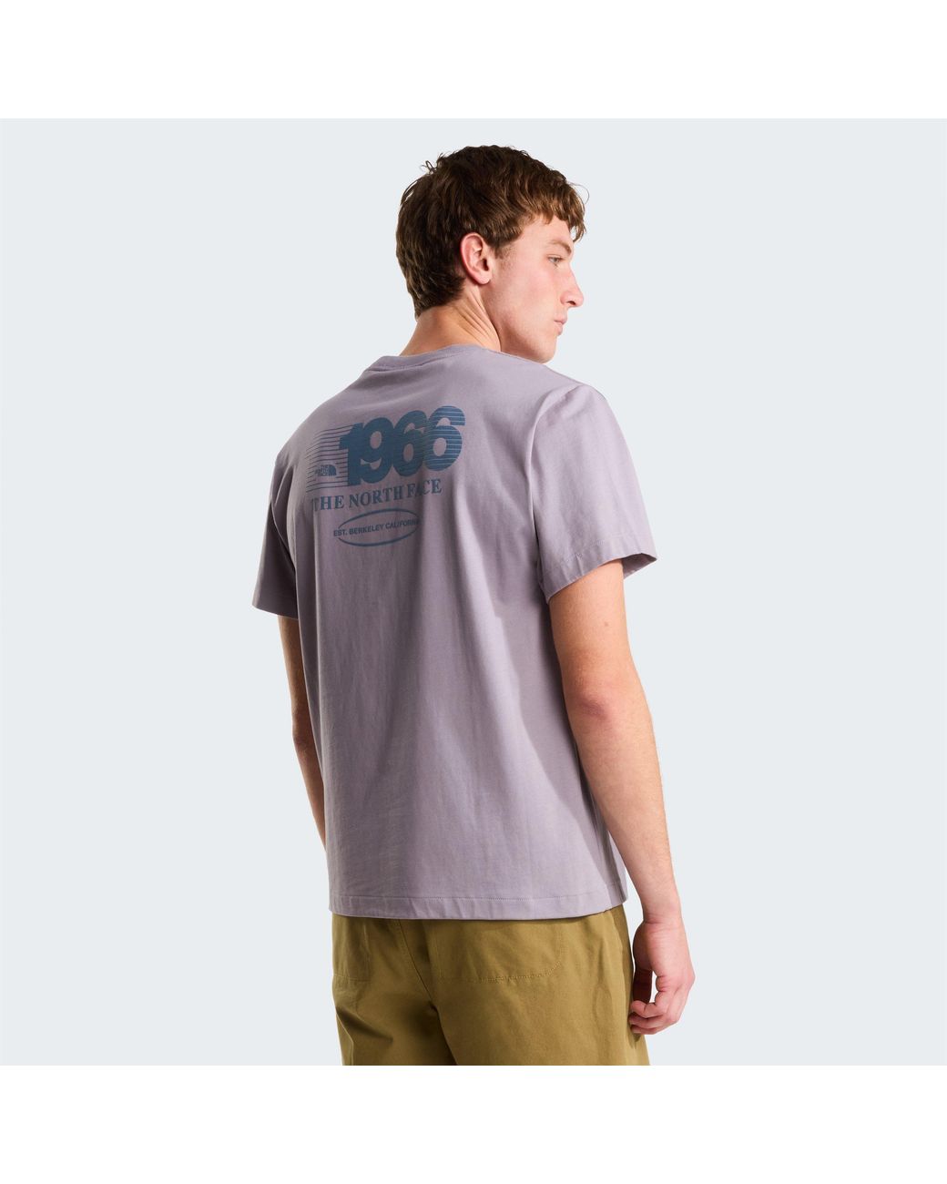 The North Face Purple Tnf Track Tee for men