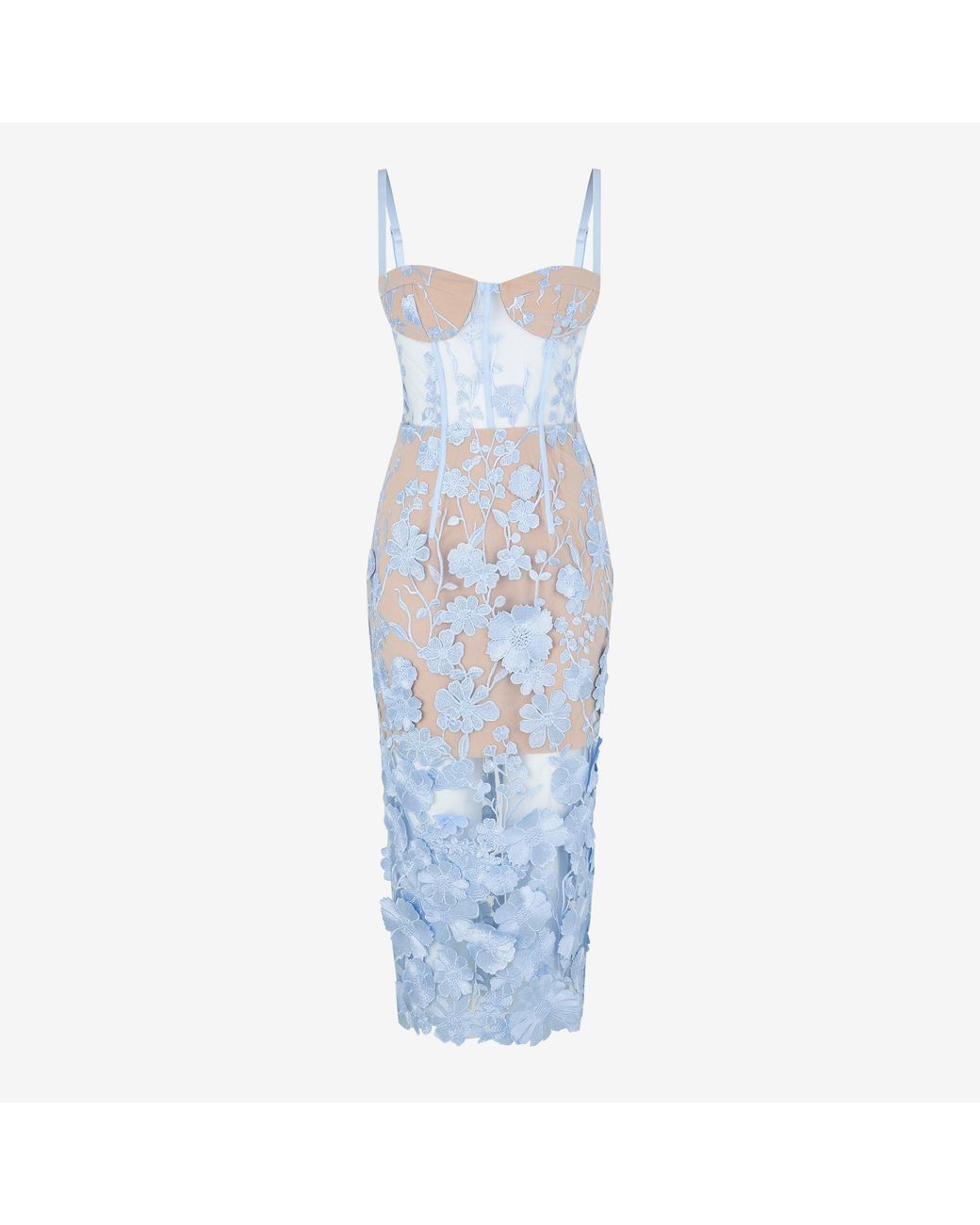 Jarlo Blue Mila Corset Dress