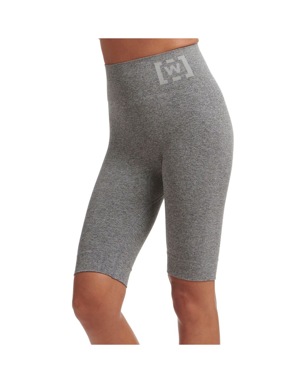 Wolford Gray Shaping Athleisure Biker Short