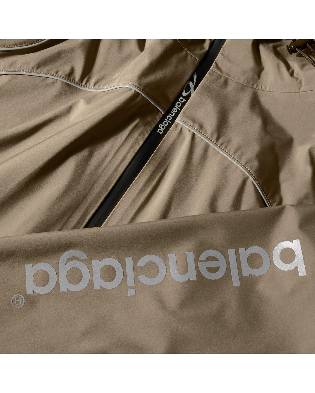 Balenciaga Green Hooded Tracksuit Top for men