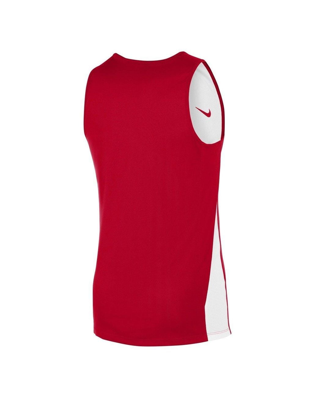 Nike White Performance Basketball Jersey for men
