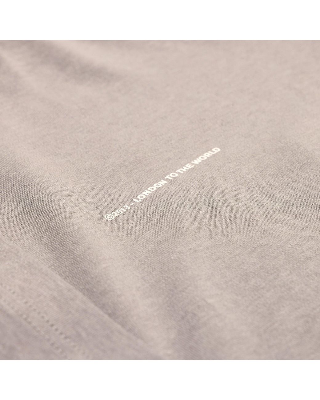 Nicce London Gray Rising Short Sleeve Oversized T-Shirt for men