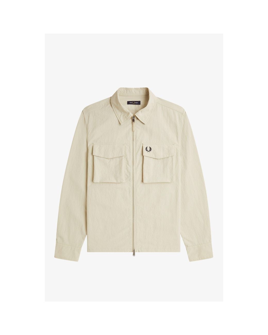 Fred Perry Natural Overshirt for men