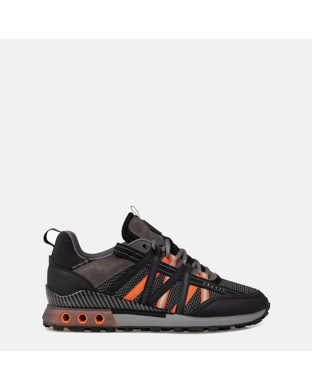 Cruyff Black Fearia Hex-Tech Trainers for men
