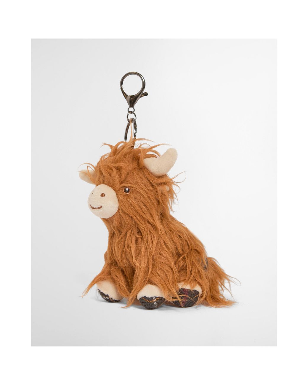 Barbour Brown Animal Keyring