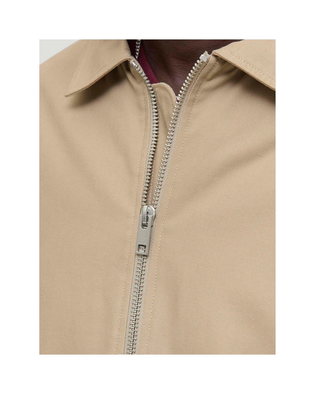 Jack & Jones Natural Dover Worker Jacket for men
