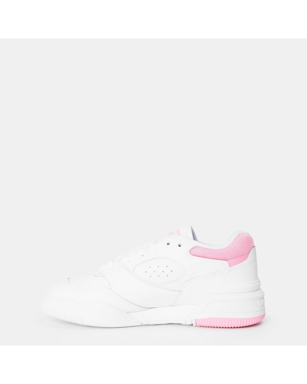 Lacoste White Lineshot Casual Low-Top Trainers