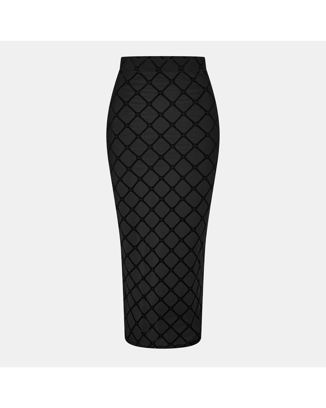 HUGO Black Maxi Nataris Skirt