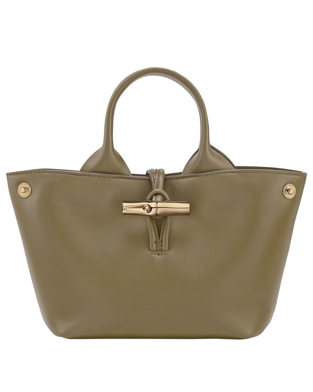 Longchamp Green Le Roseau Xs Handbag