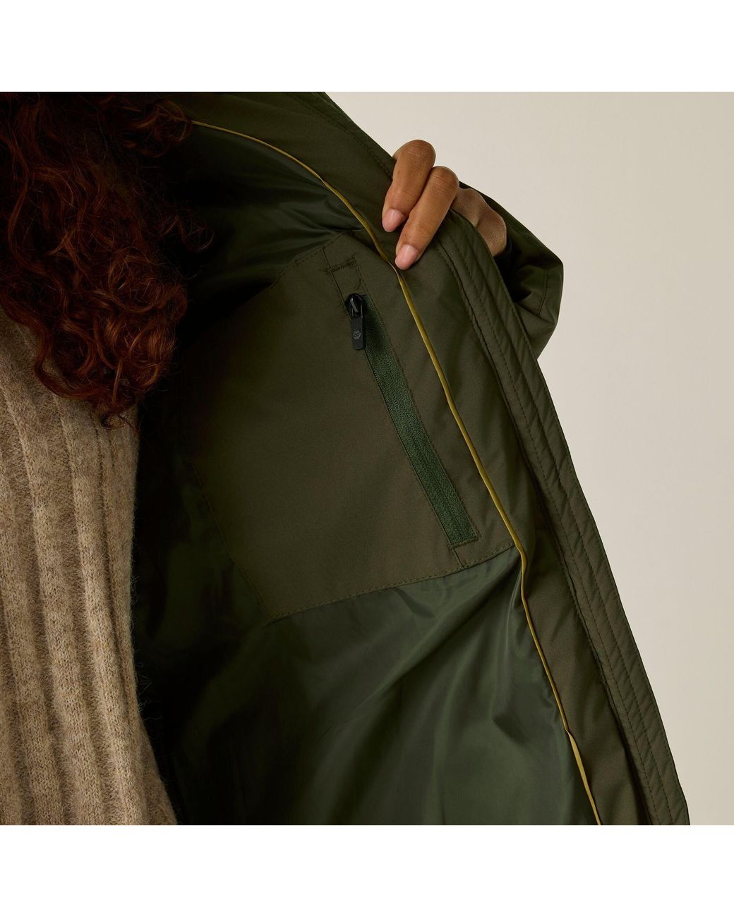 Regatta Green Yasira Waterproof Jacket