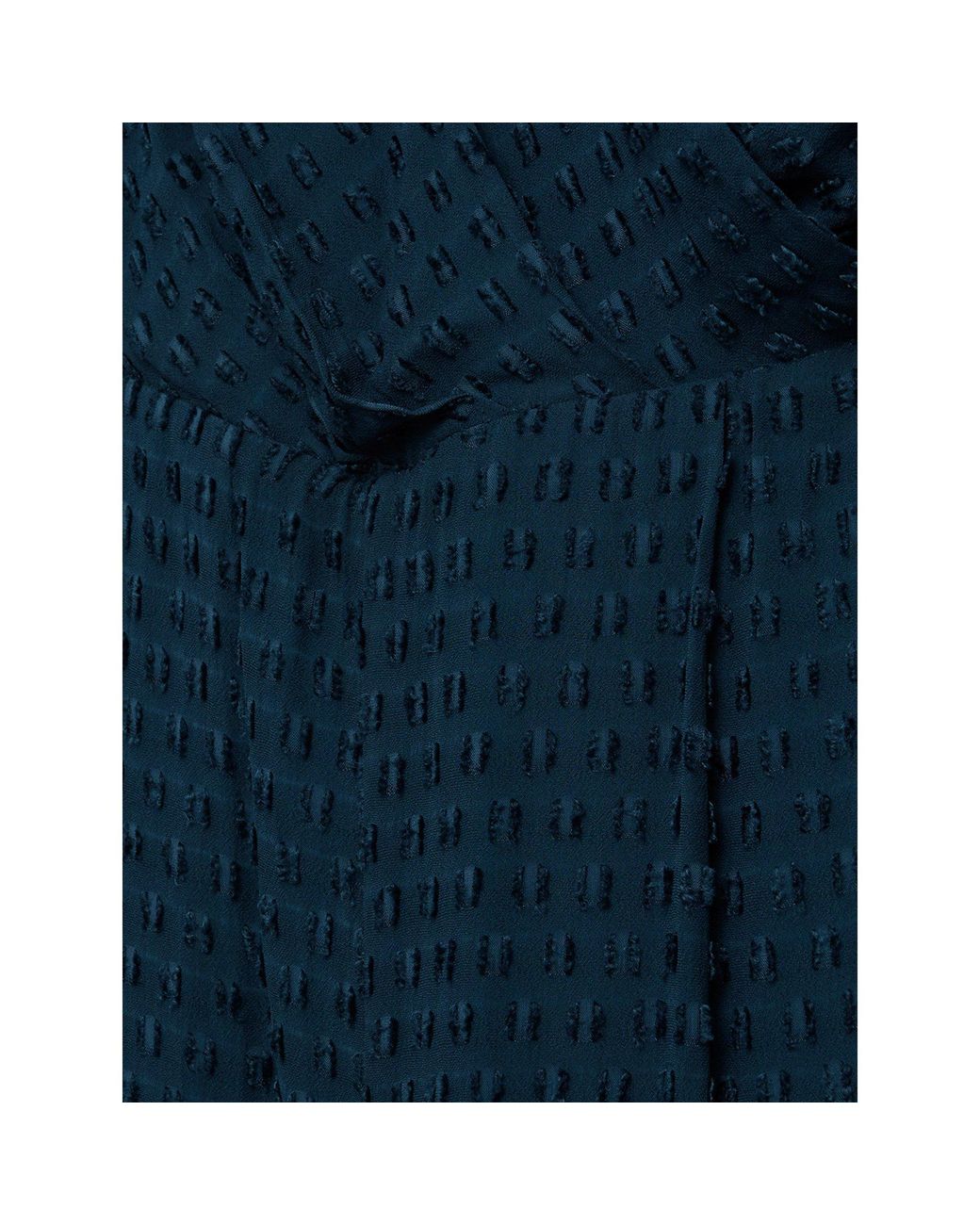 Phase Eight Blue Hattie Wrap Wide Leg Jumpsuit