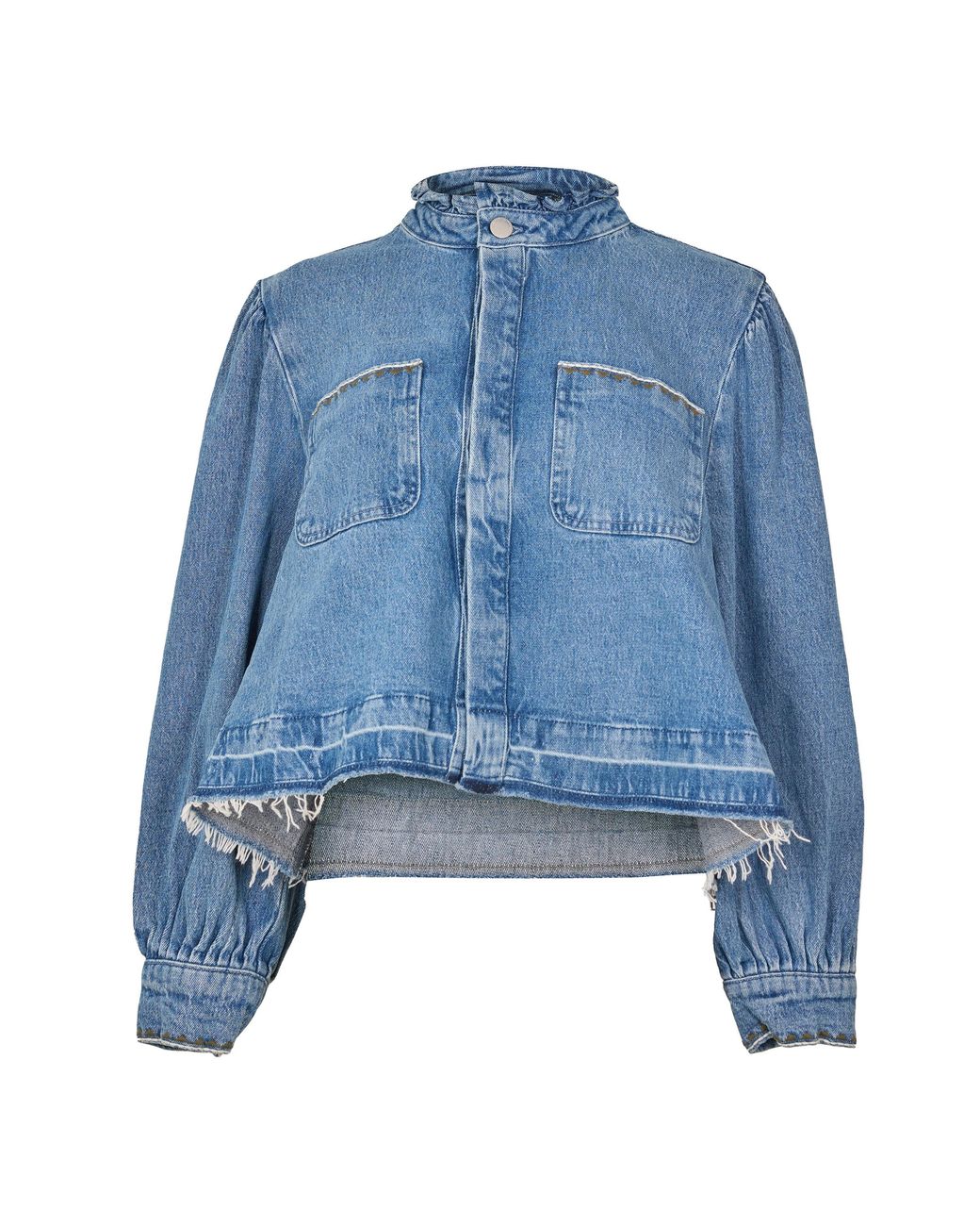 seventy + mochi Blue Ziggy Denim Jacket