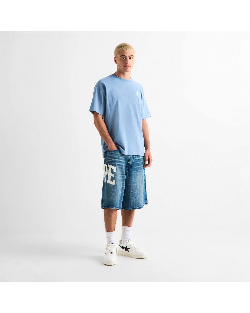 Aape Blue T-Shirt for men