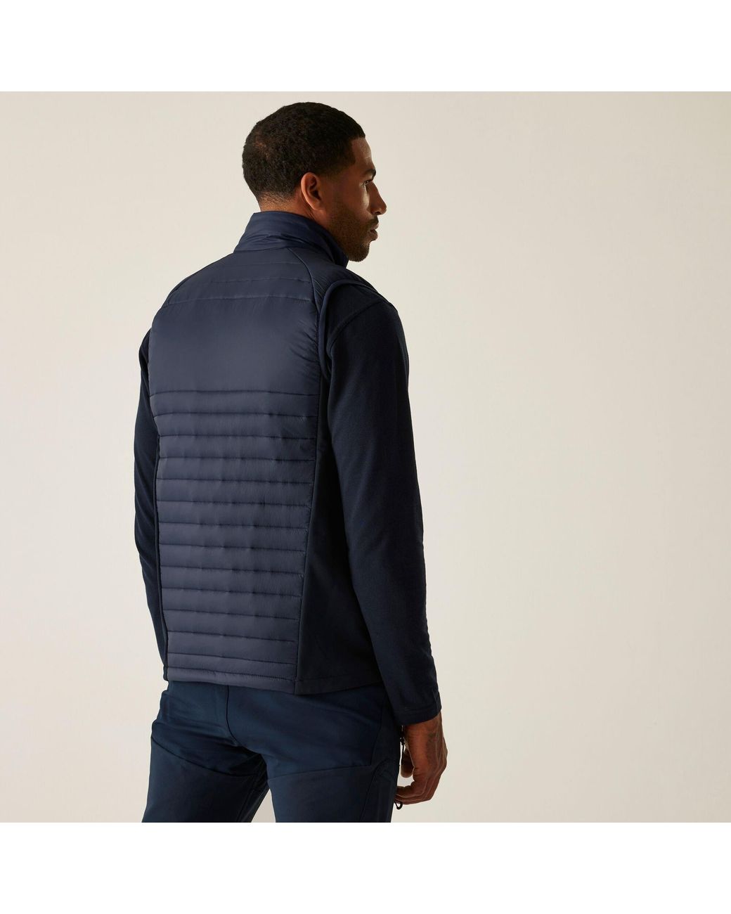 Regatta Blue Navigate Hybrid Bodywarmer for men