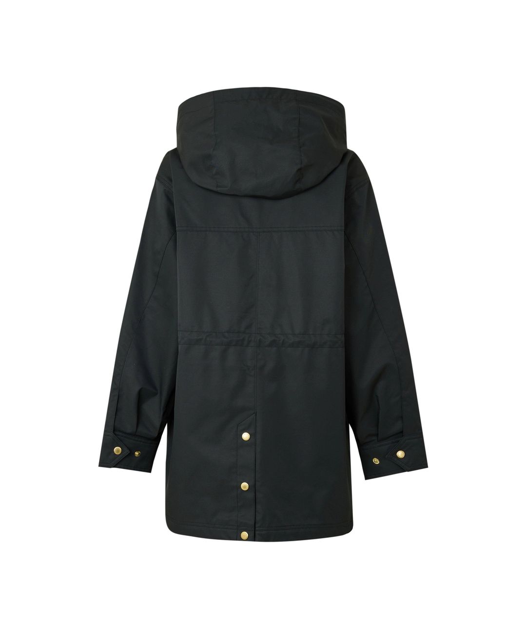 Barbour Black Molina Cotton Full-Zip Showerproof Anorak