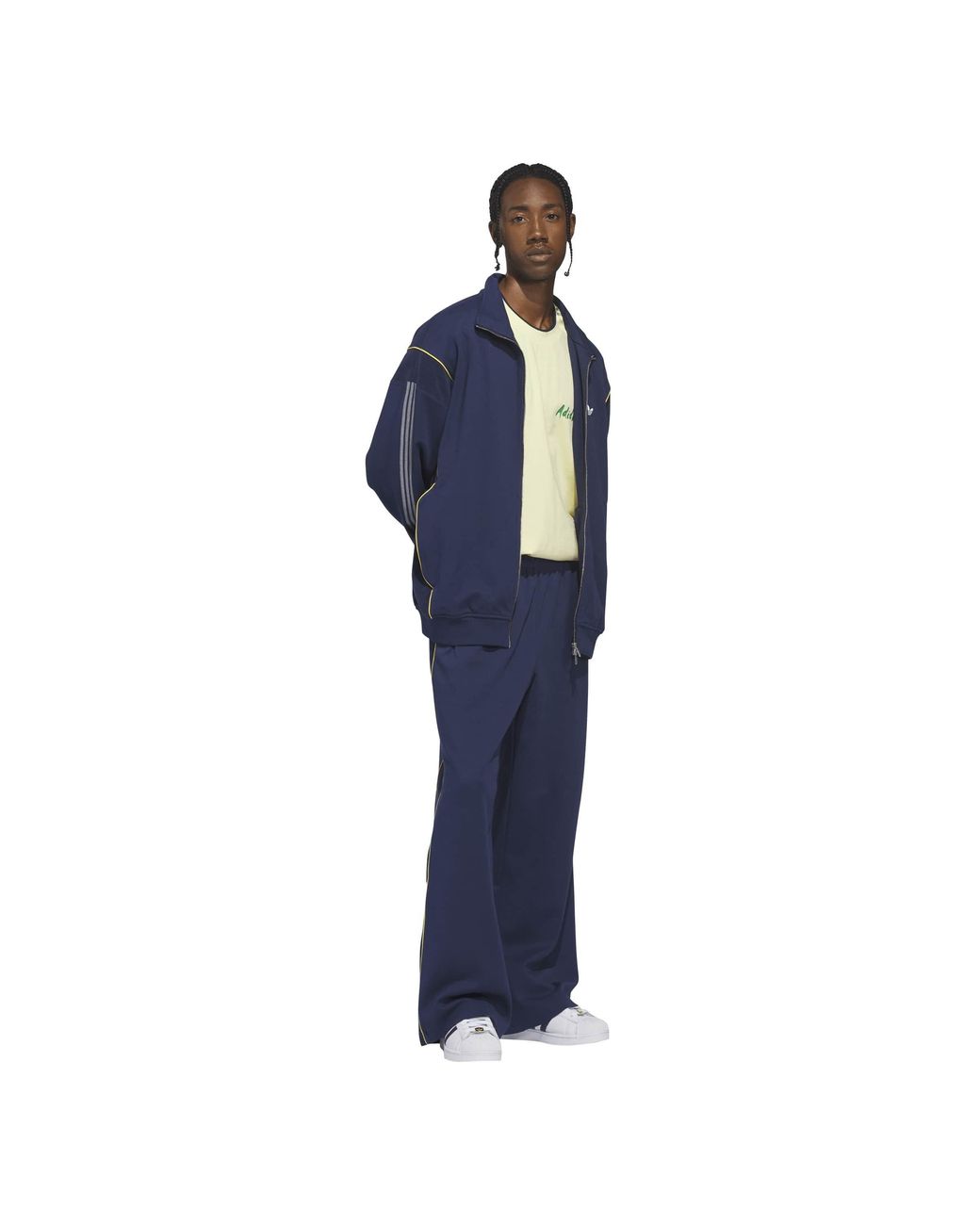Adidas Originals Blue Tennis Tt Tracksuit Top for men