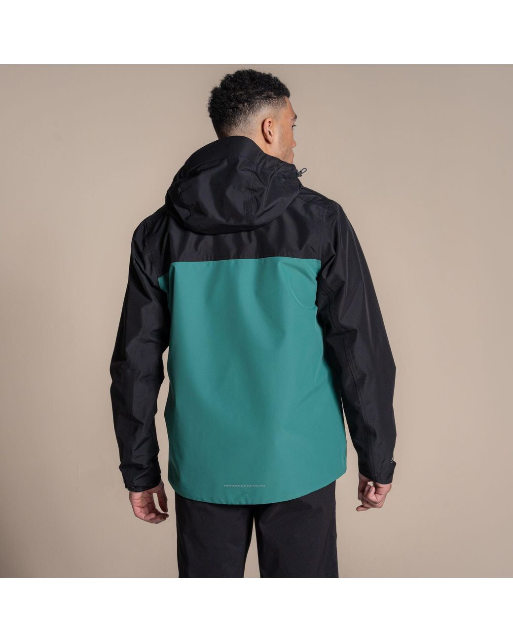 Craghoppers Green Vanth Waterproof Lightweight Jacket for men