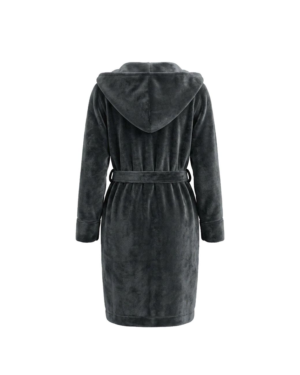 Biba Black Cosy Maxi Fluffy Dressing Gown