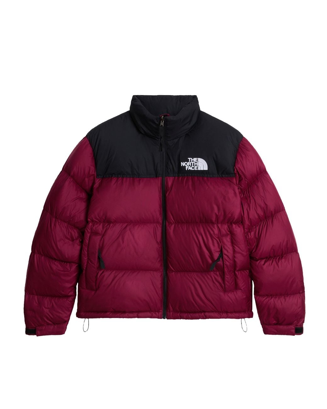 The North Face Purple 1996 Retro Nuptse Goose Down Short Puffer Jacket for men