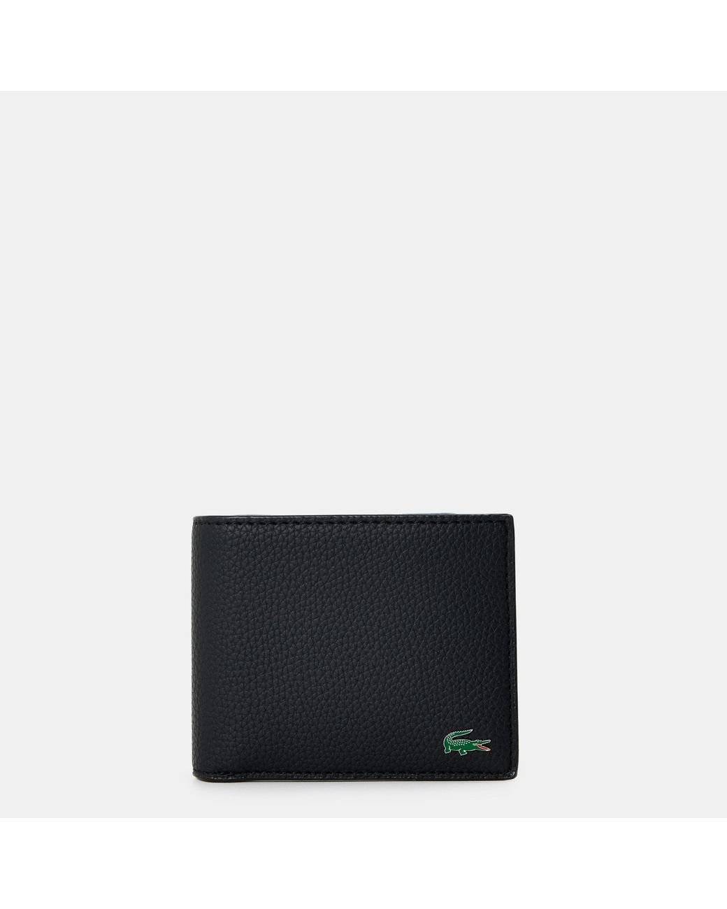 Lacoste Black Billfold Wallet for men