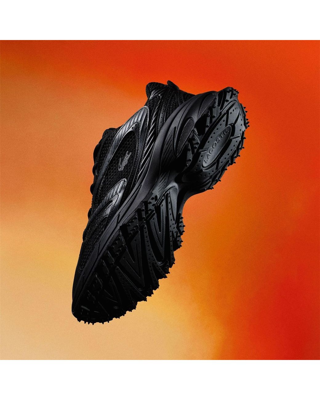 Lacoste Black L003 Neo Shot Low-Top Trainers
