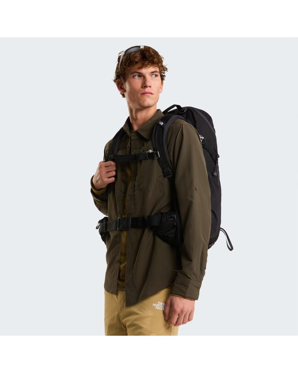 The North Face Black Terra 40L Backpack for men