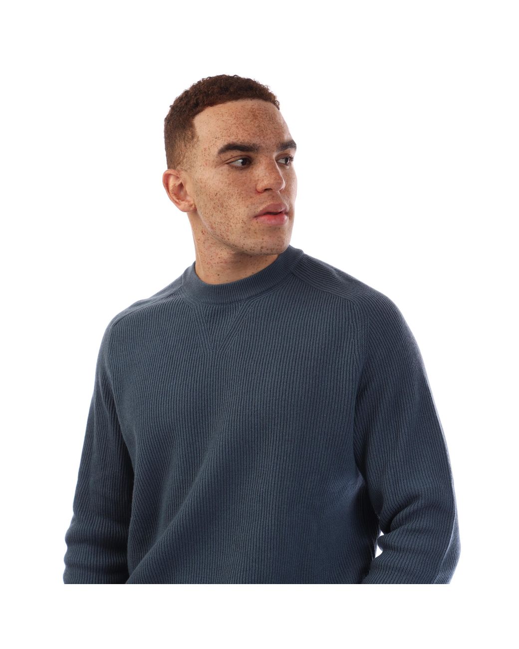 Boss Blue Ferro E Knitted Top for men