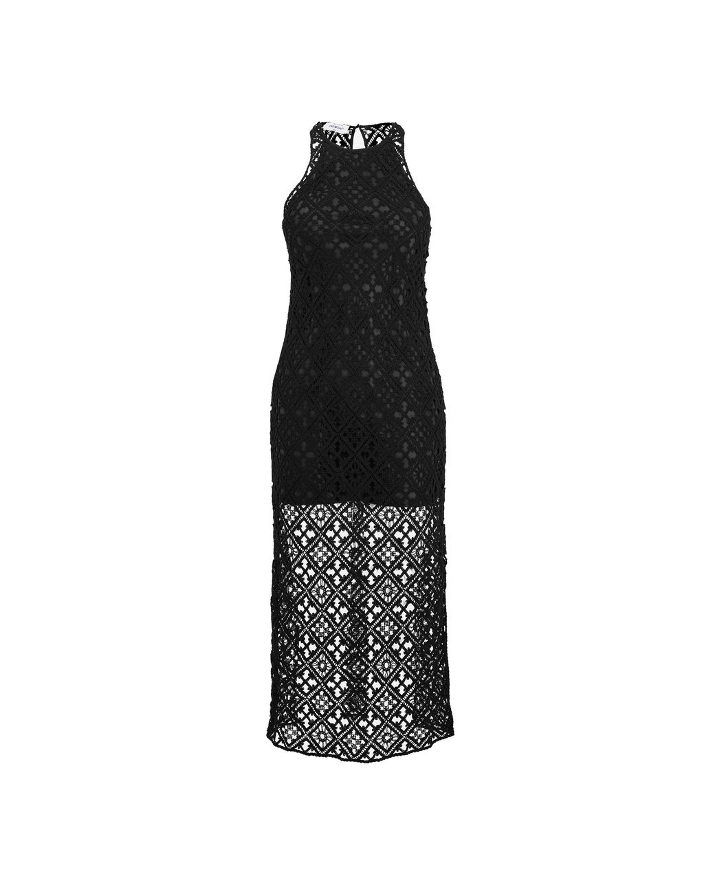 Off-White c/o Virgil Abloh Black Long Maxi Dress