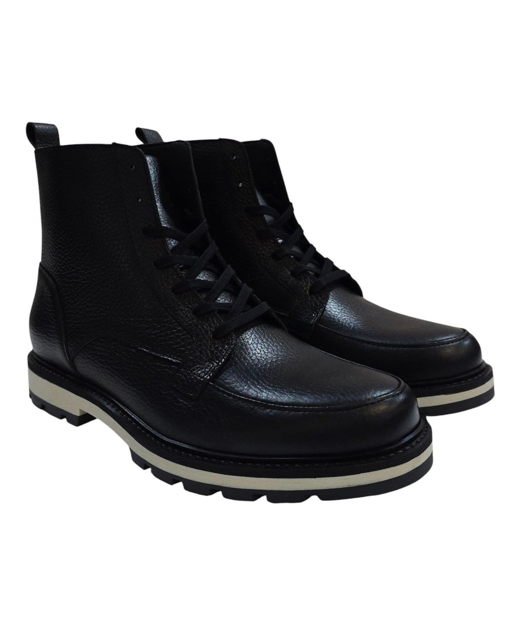 Deakins Black Deaks Rider Hiker Rugged Boots for men