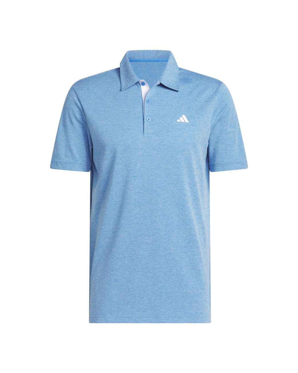Adidas Blue Heather Polo Shirt for men