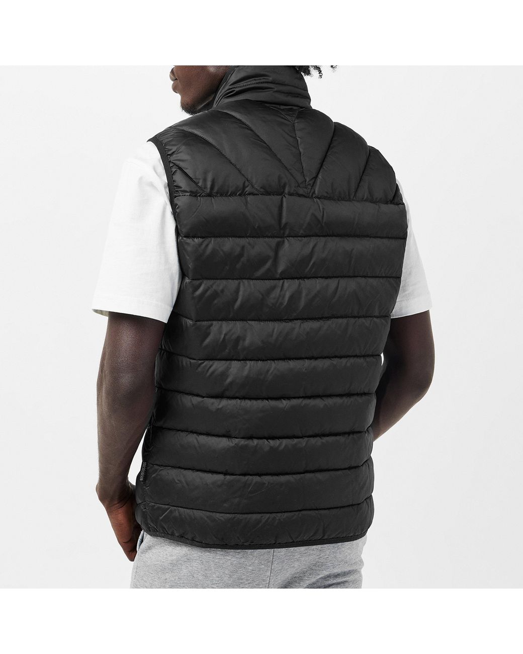 Napapijri Black Aerons Goose Down Gilet for men
