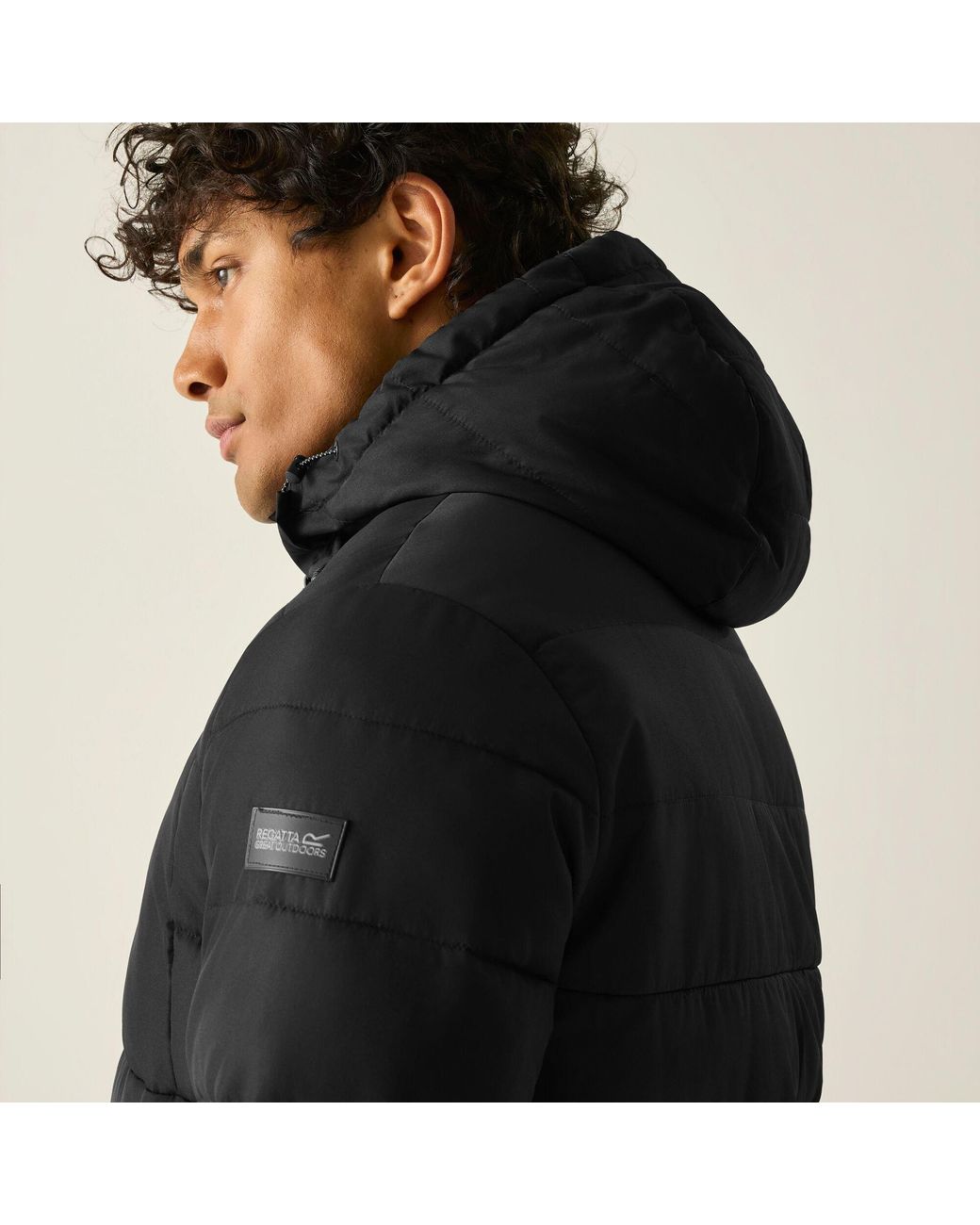 Regatta Black Frankie Padded Jacket for men